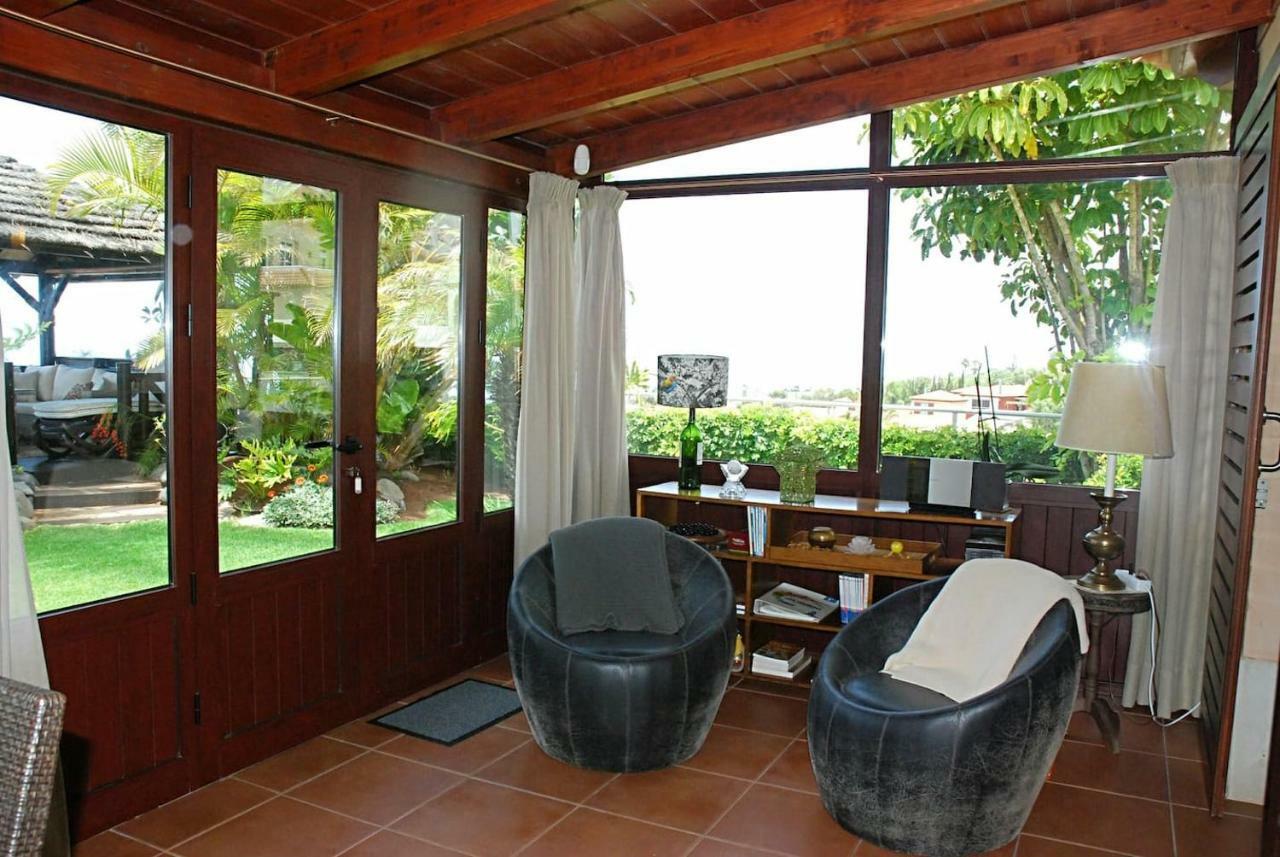 Villa House Sea View Private Garden, 5 People, Optical Fiber à Puerto de la Madera Extérieur photo